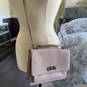 Rebecca Minkoff Dusty Rose Crossbody Bag Chain strap
